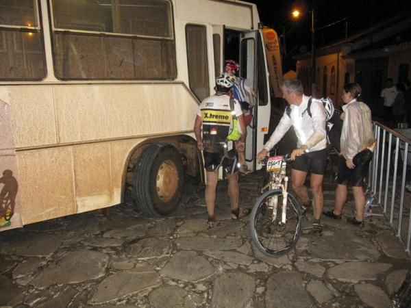 The bus came in handy after a long day.