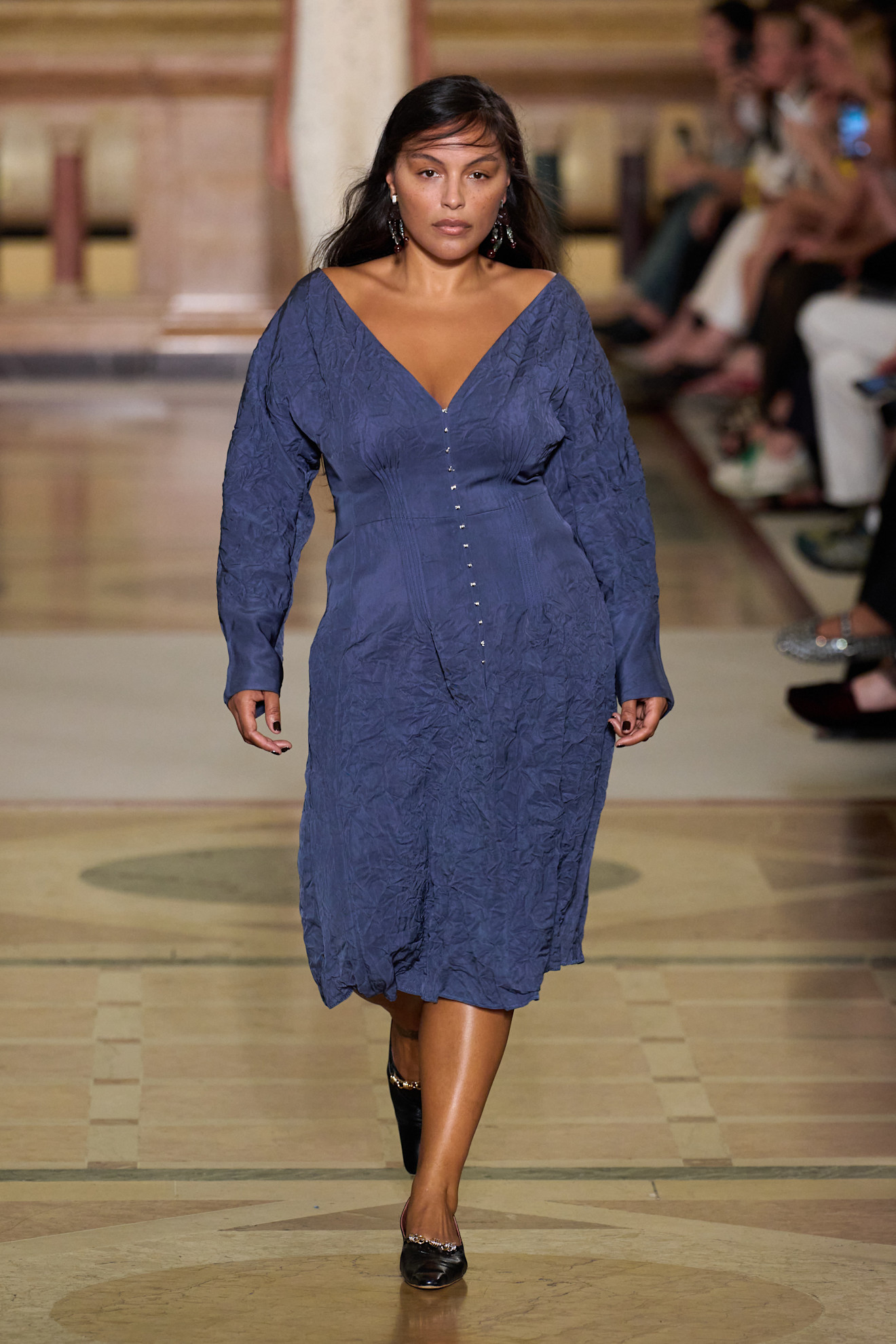 Size diversity on the runway at NYFW.