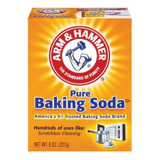 Arm & Hammer Pure Baking Soda in orange box