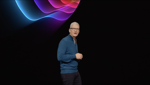 Tim Cook at the Apple event