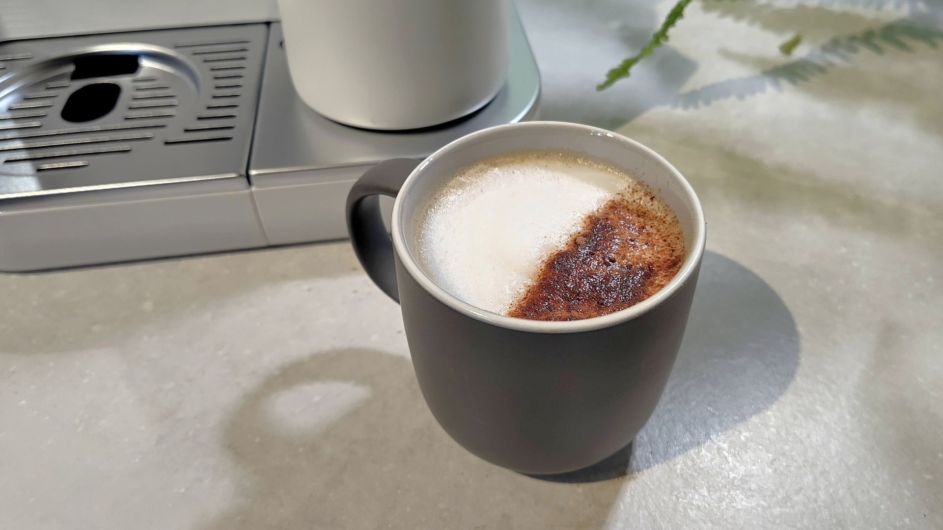 Cappuccino made using Keurig Alta coffee maker