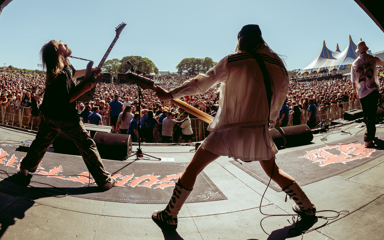 Guilt Trip on stage