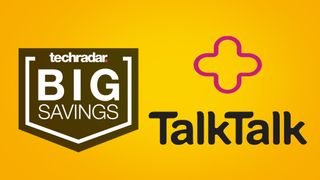TalkTalk and TechRadar logos