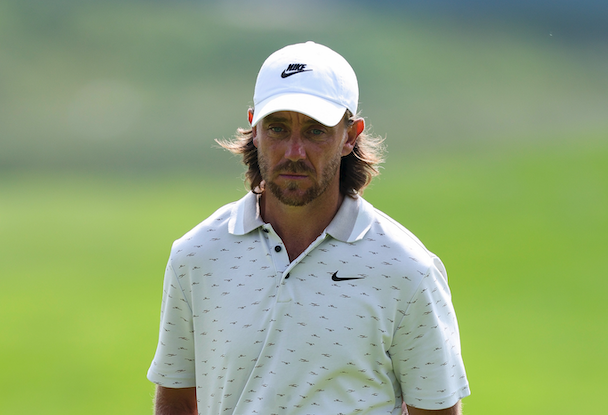 Tommy Fleetwood at the US Open