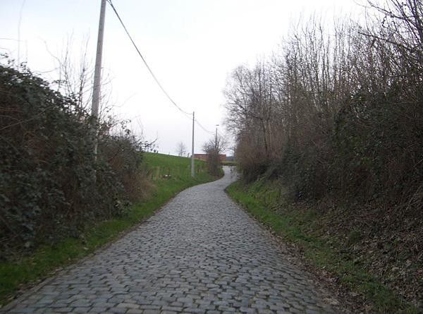 But then it gets steeper again on the way out and seems to go on for ever