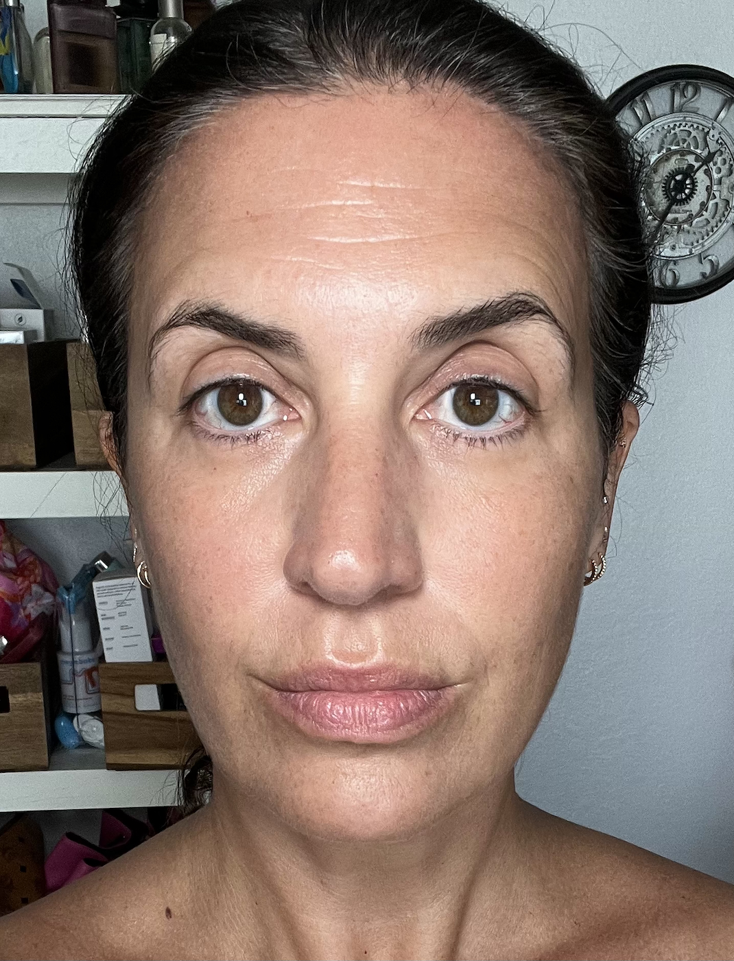 Beauty editor Donna on day one of her sobriety skin journey