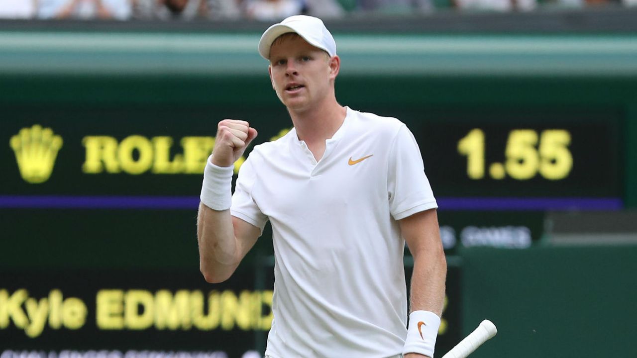 Kyle Edmund Wimbledon tennis