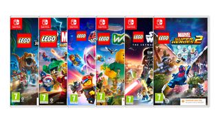 Nintendo Switch Cyber Monday deals; a mix of lego games