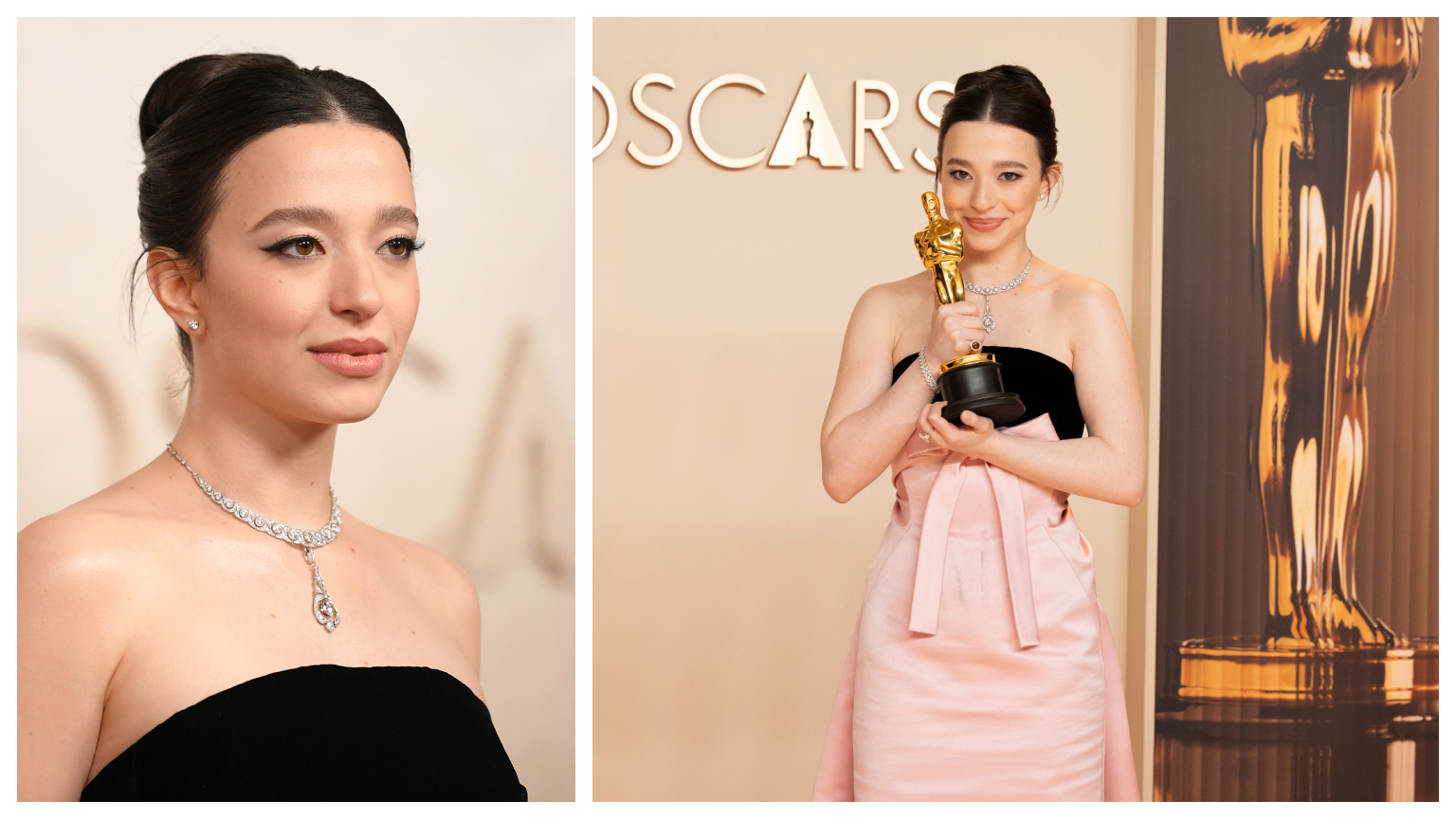 Mikey Madison at the 97th Oscars held at the Dolby Theatre on March 2, 2025 in Hollywood, California.