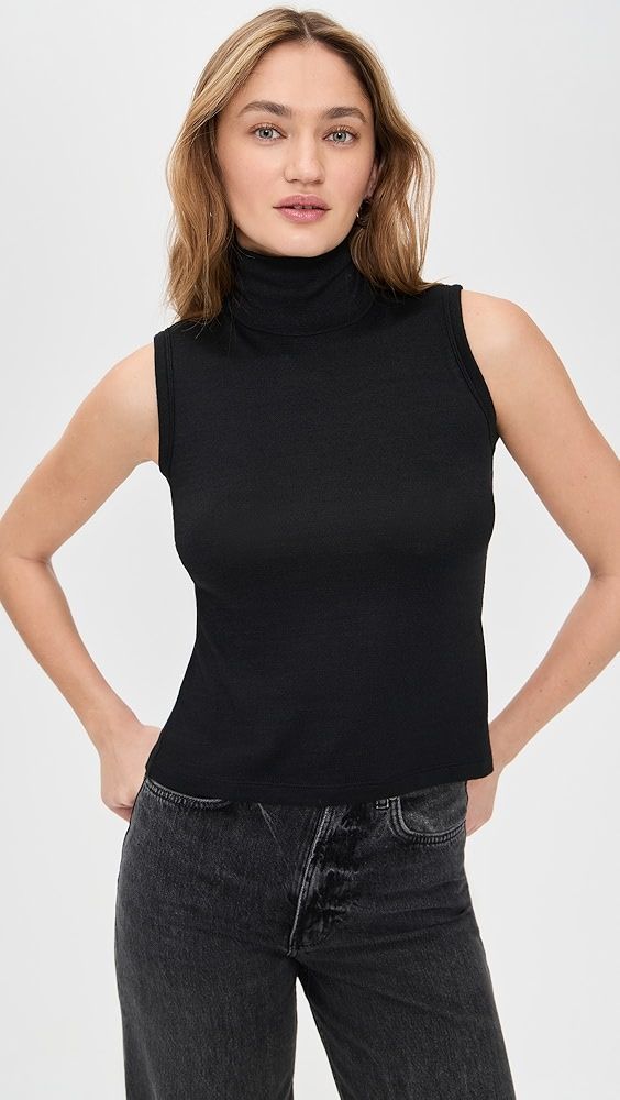 Rag & Bone the Knit Turtleneck Tank