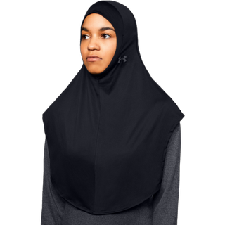 Workout hijabs: A model wears an Under Armour workout hijab