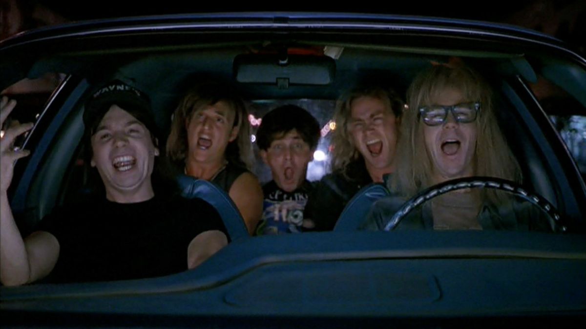 Wayne&#039;s World Bohemian Rhapsody Scene