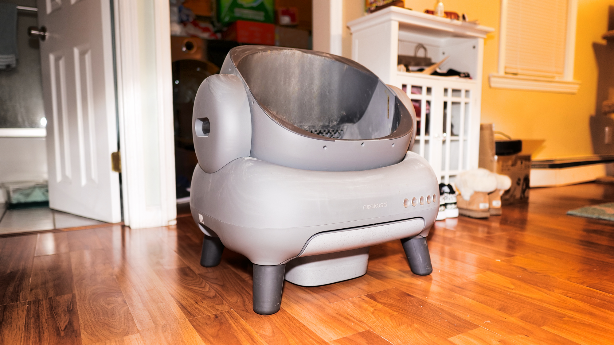 Neakasa M1 Litter Robot shown in living space.