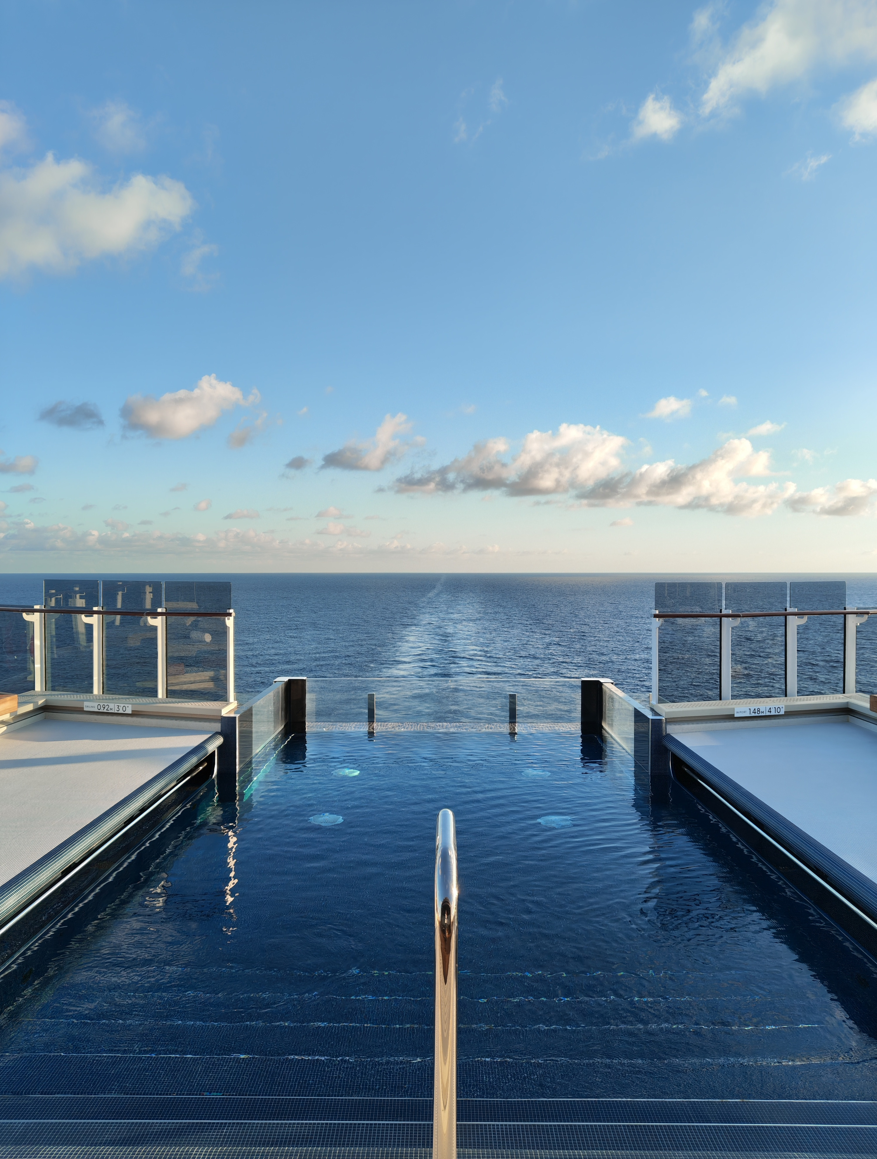 The infinity pool in The Haven