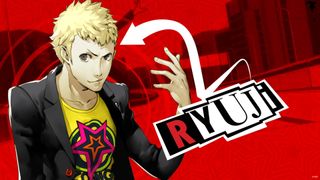 Ryuji character poster for Persona 5
