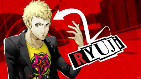 Ryuji character poster for Persona 5