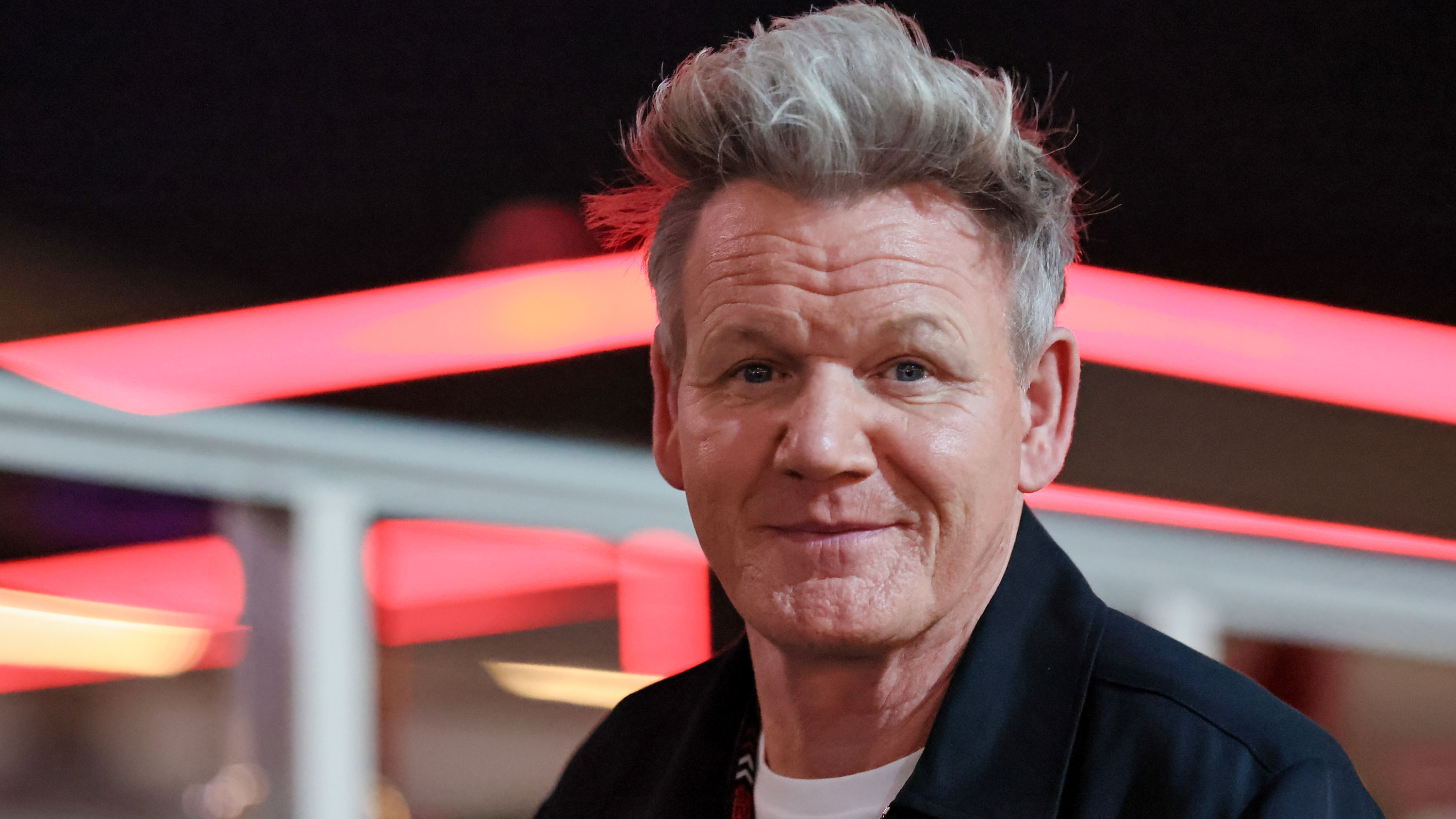 Gordon Ramsay during the F1 Grand Prix of of Las Vegas at Las Vegas Strip Circuit on November 23, 2024 in Las Vegas, Nevada.