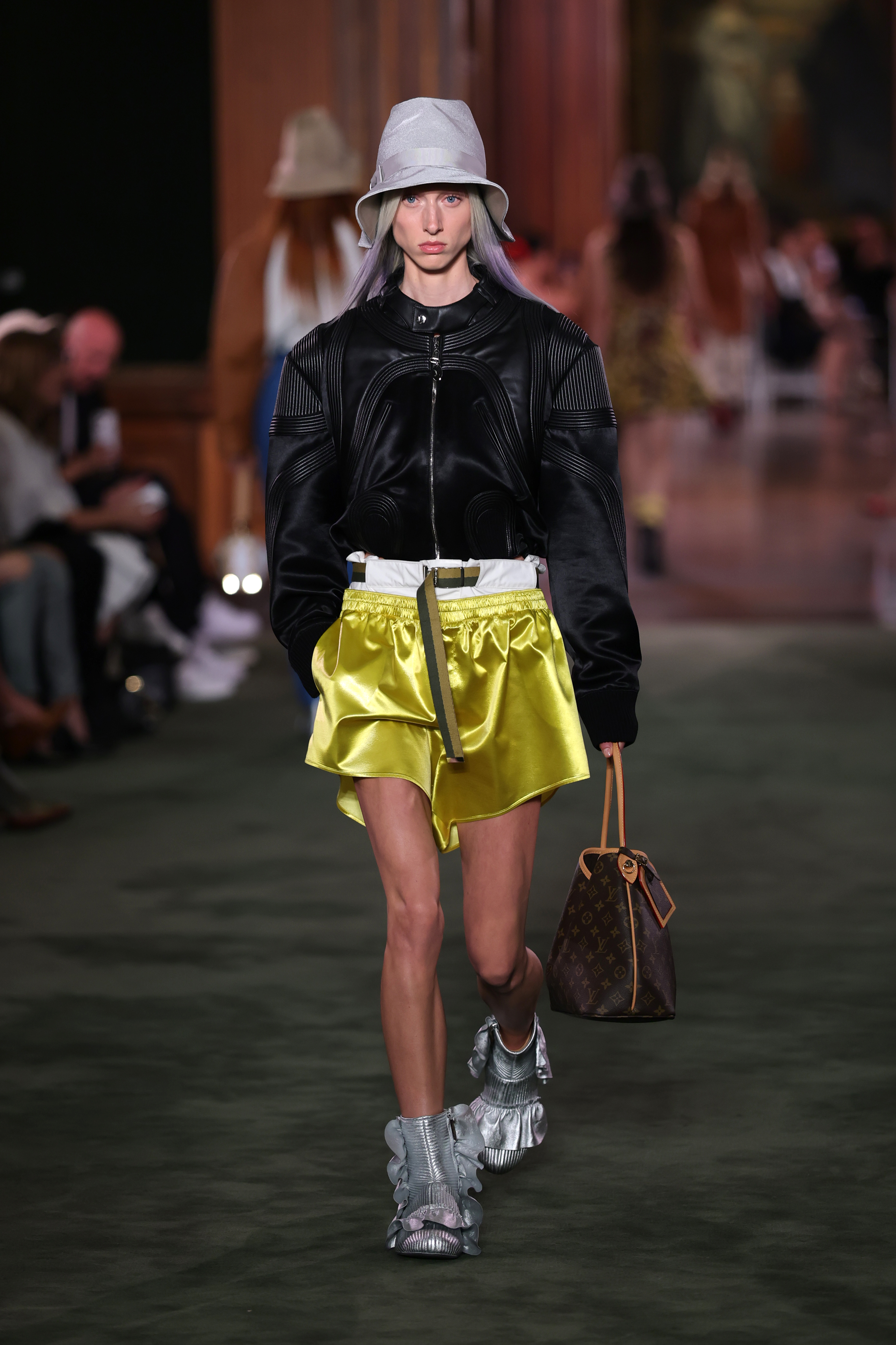 A model wore Zendaya's after-party look on the Louis Vuitton Cruise 2027 runway