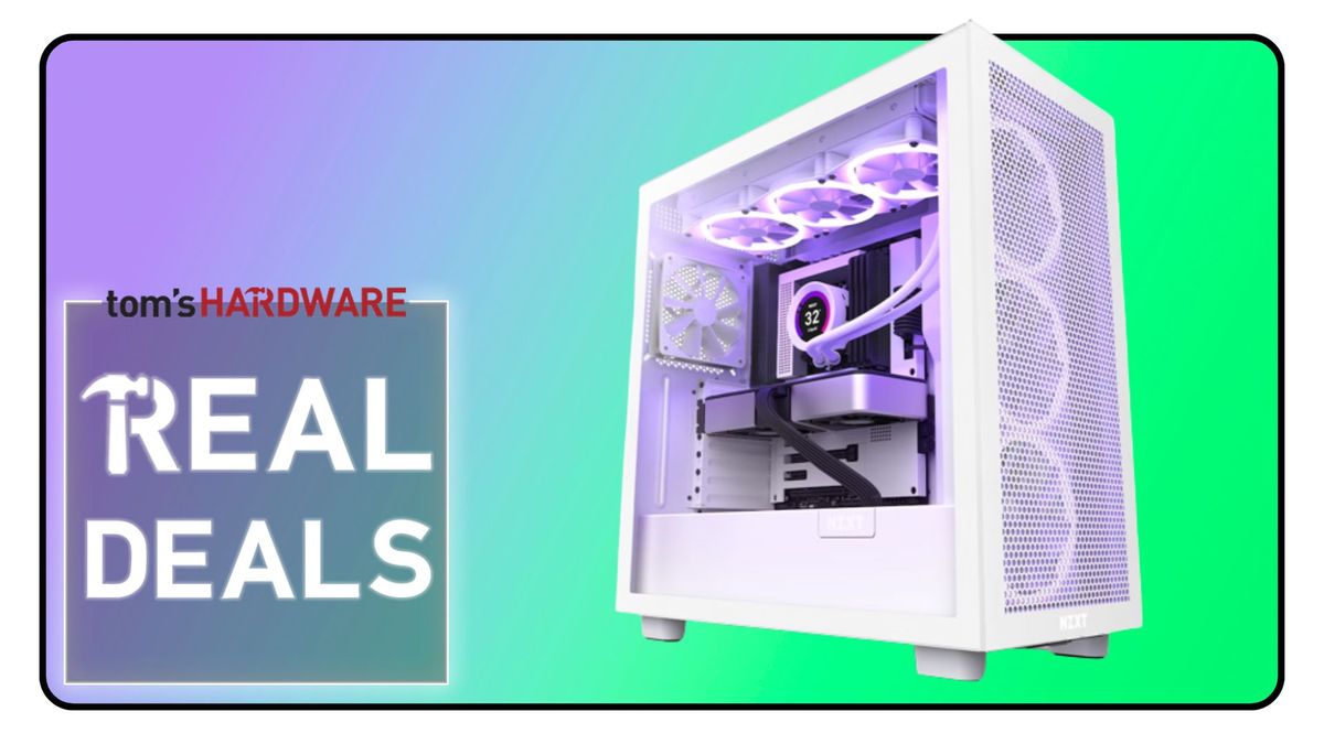 NZXT's impressive H7 Flow mid-tower high-airflow PC case now only $84 ...