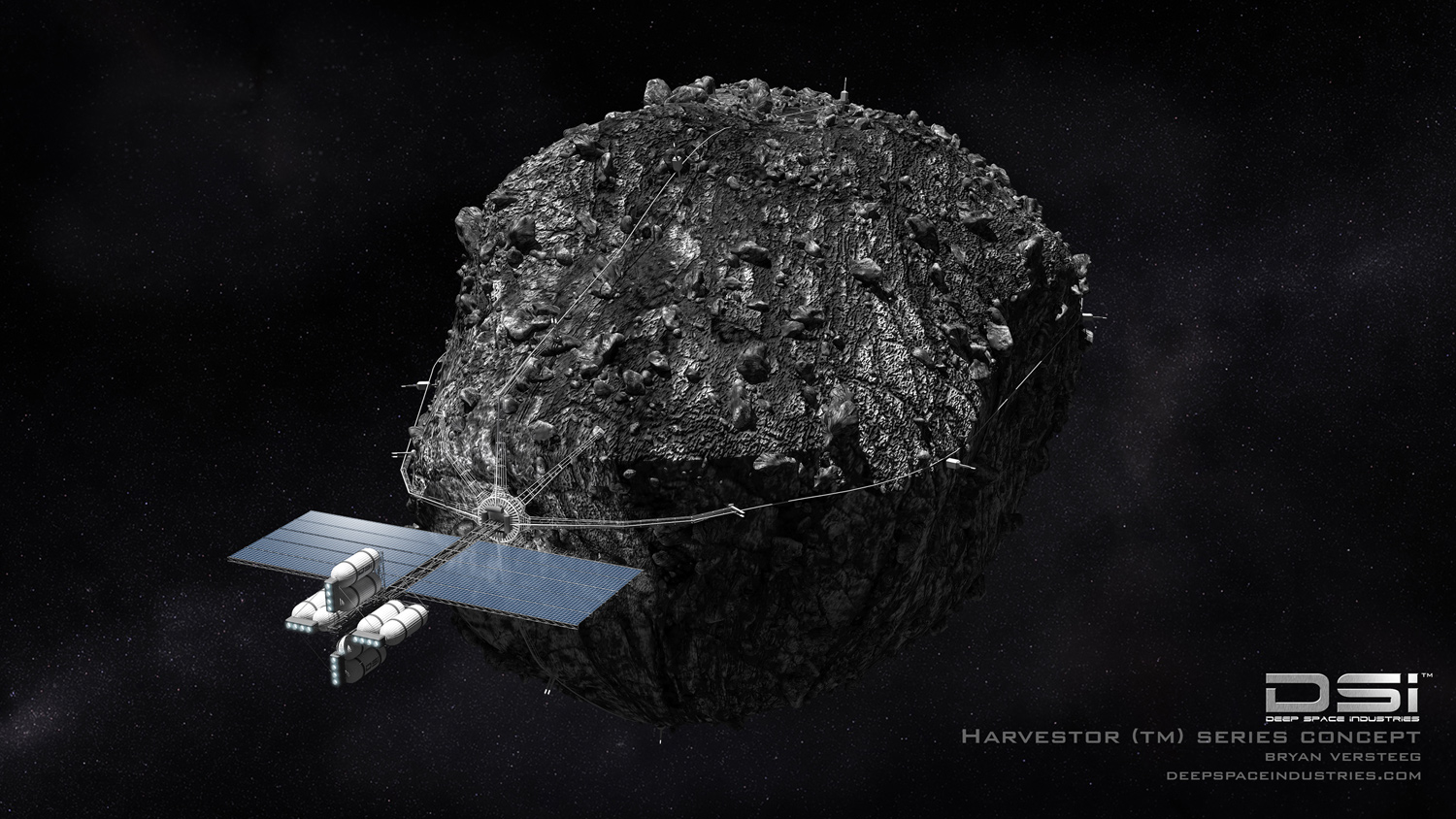 Deep Space Industries&#039; Harvestor Spacecraft