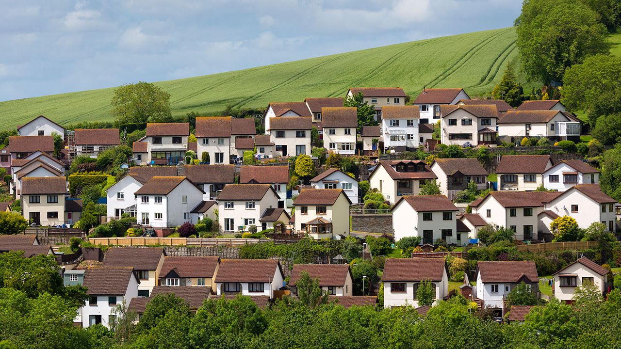 Suburban houses