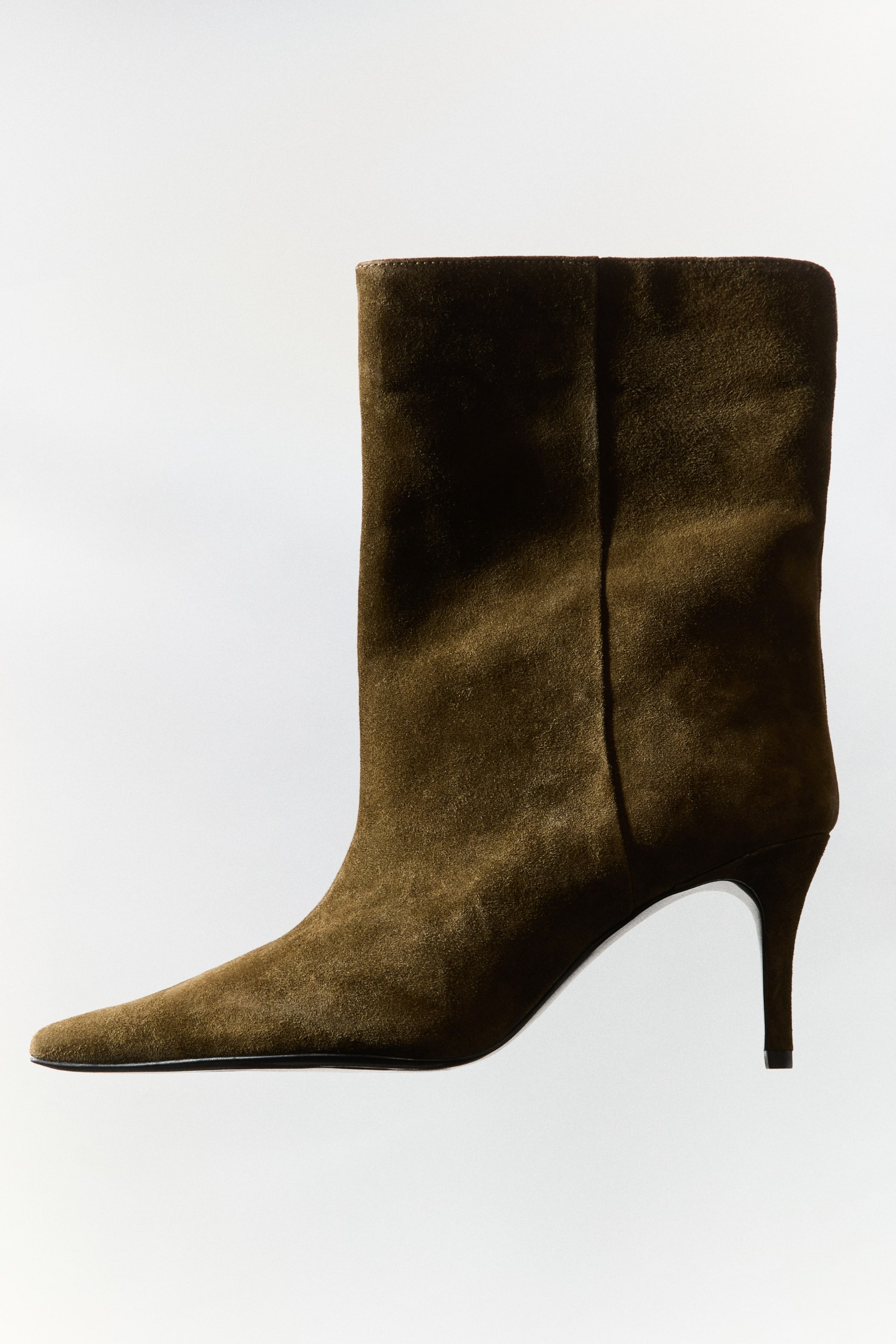 Heeled Leather Boots