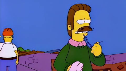 Ned Flanders is diddly.
