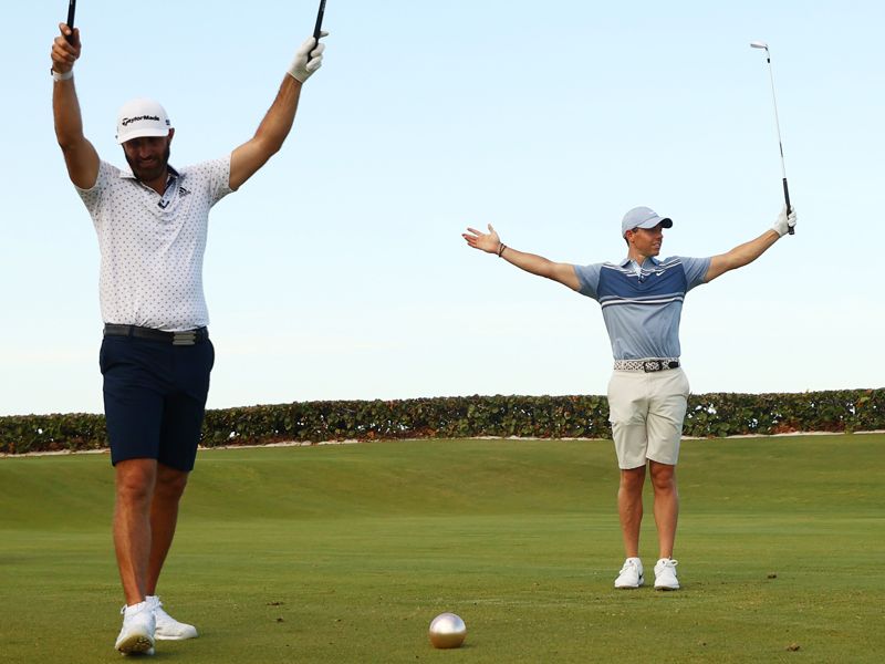 McIlroy And Johnson Triumph In TaylorMade Driving Relief Match