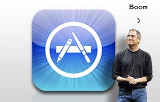 Steve Jobs and App Store icon