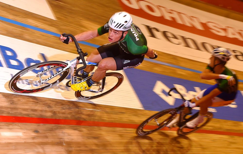 Stijn Steels (Team Primus) during the 78th 6 Days Gent 2018