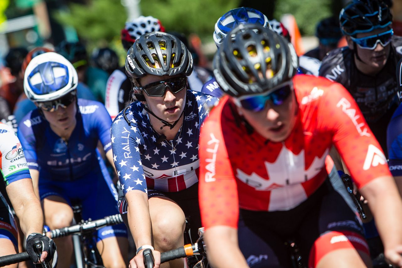 UC champ Emma White (Rally Cycling)