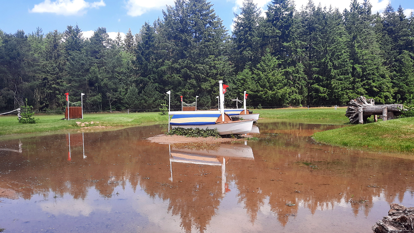 Luhmuhlen Horse Trials cross country course