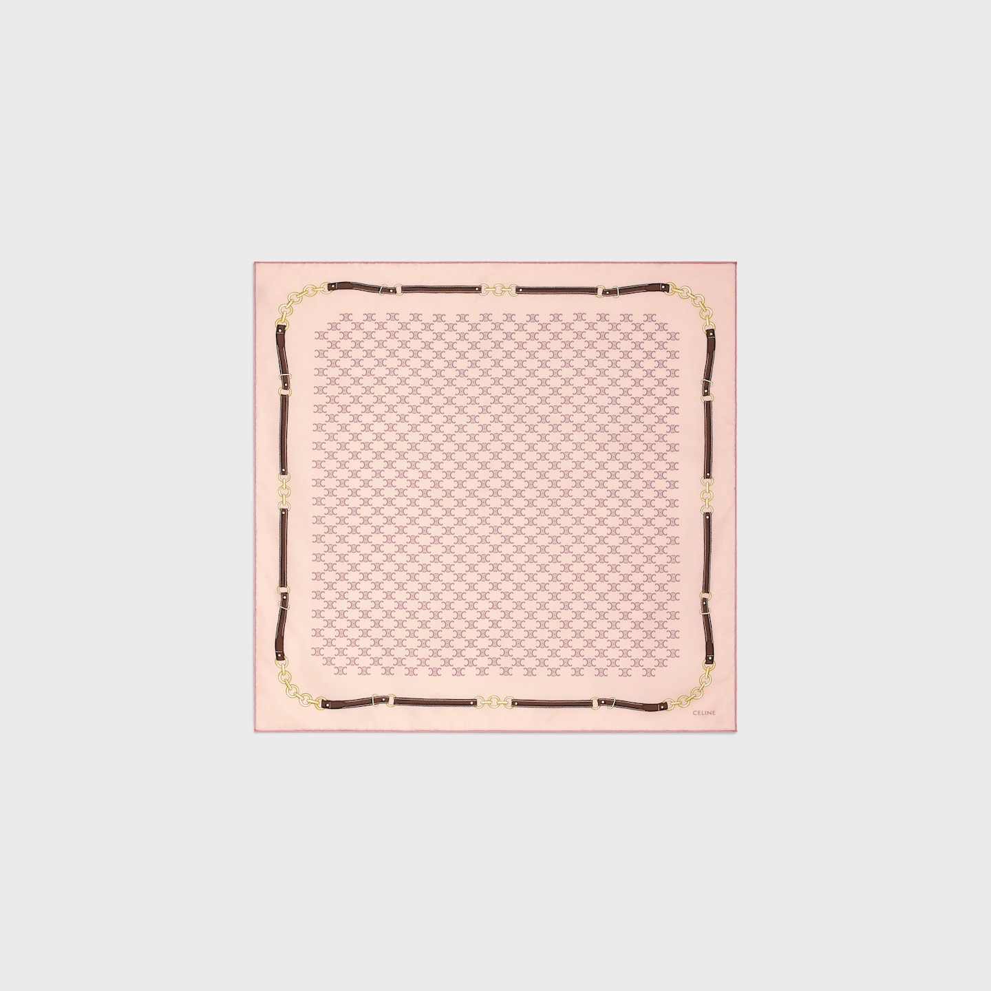 CELINE, Bandana in Heritage Silk Twill