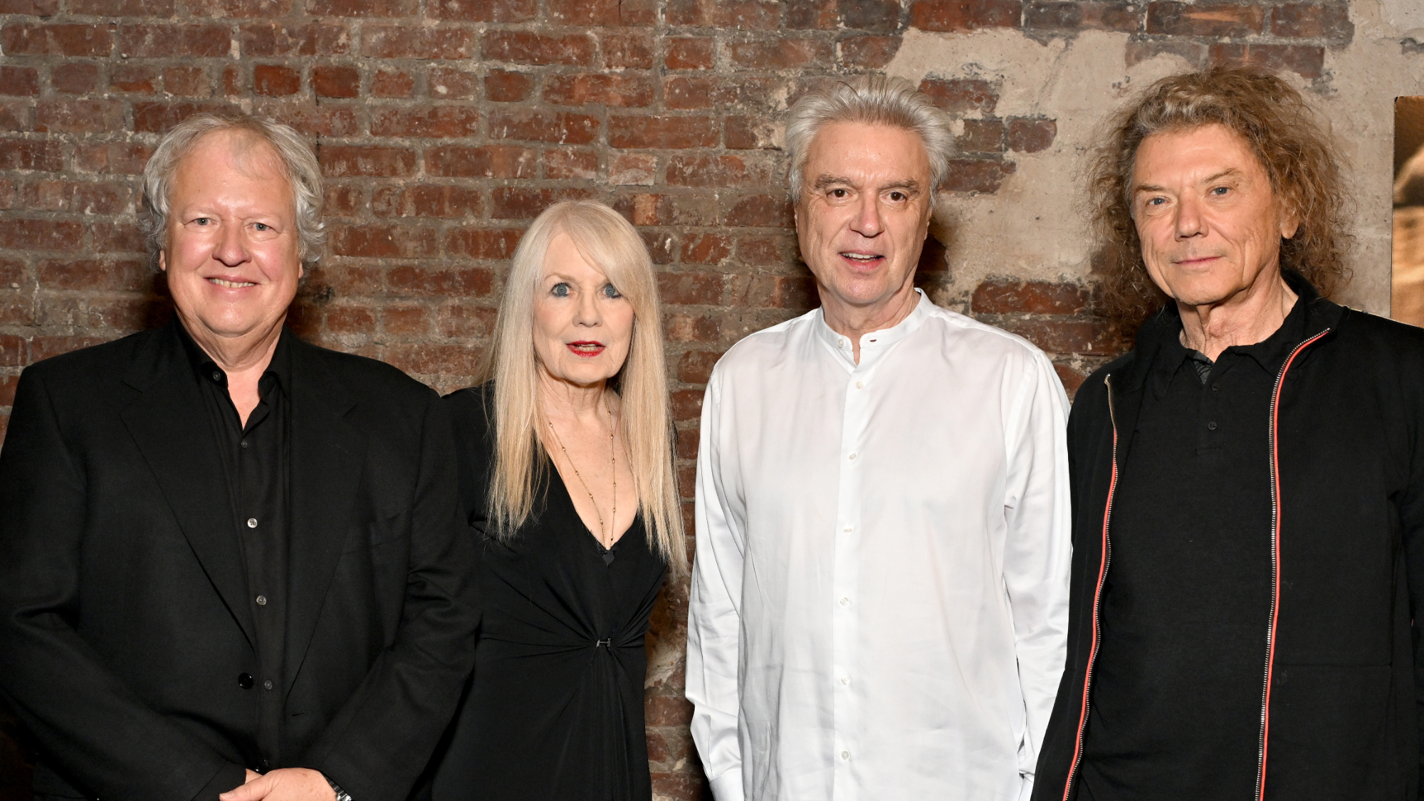 Chris Frantz, Tina Weymouth, David Byrne and Jerry Harrison of Talking Heads