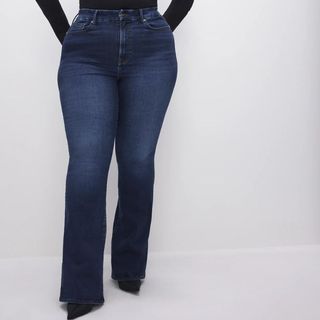 bootcut jeans in indigo