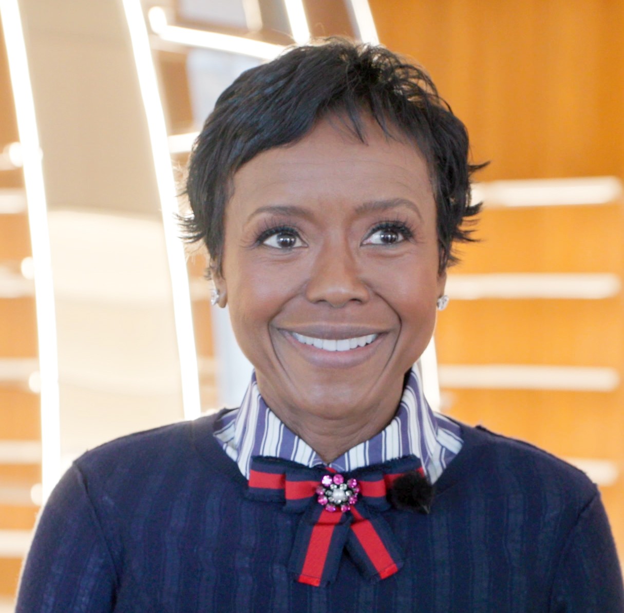 A head shot of financial guru, Mellody Hobson.