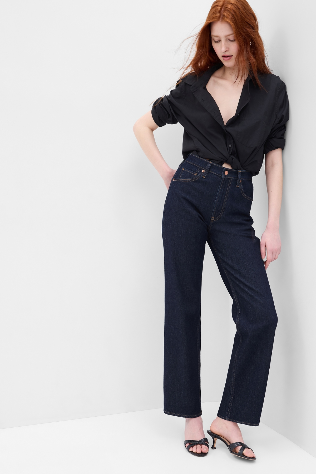 Gap High Rise Cotton '90s Loose Jeans