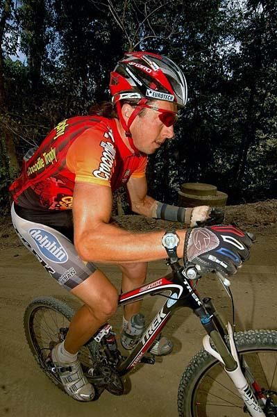Bart Brentjens was looking forward to the finish of the Crocodile Trophy.
