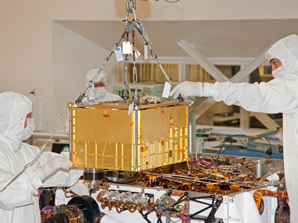 SAM Instrument Installed on Mars Science Laboratory