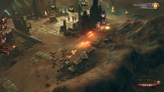 Still from the video game Warhammer 40K: Battlesector.