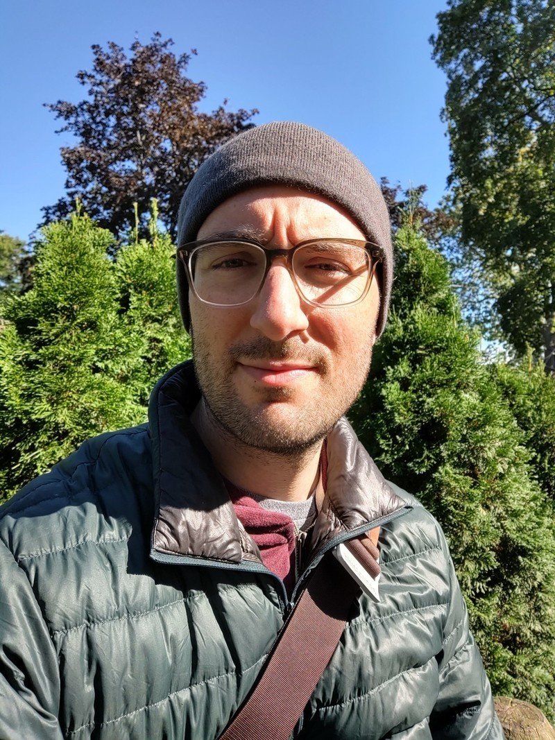 Motorola One zoom selfie