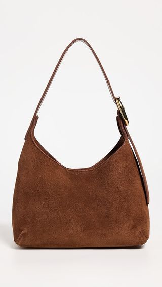 Madewell Puffy Buckle Shoulder Suede