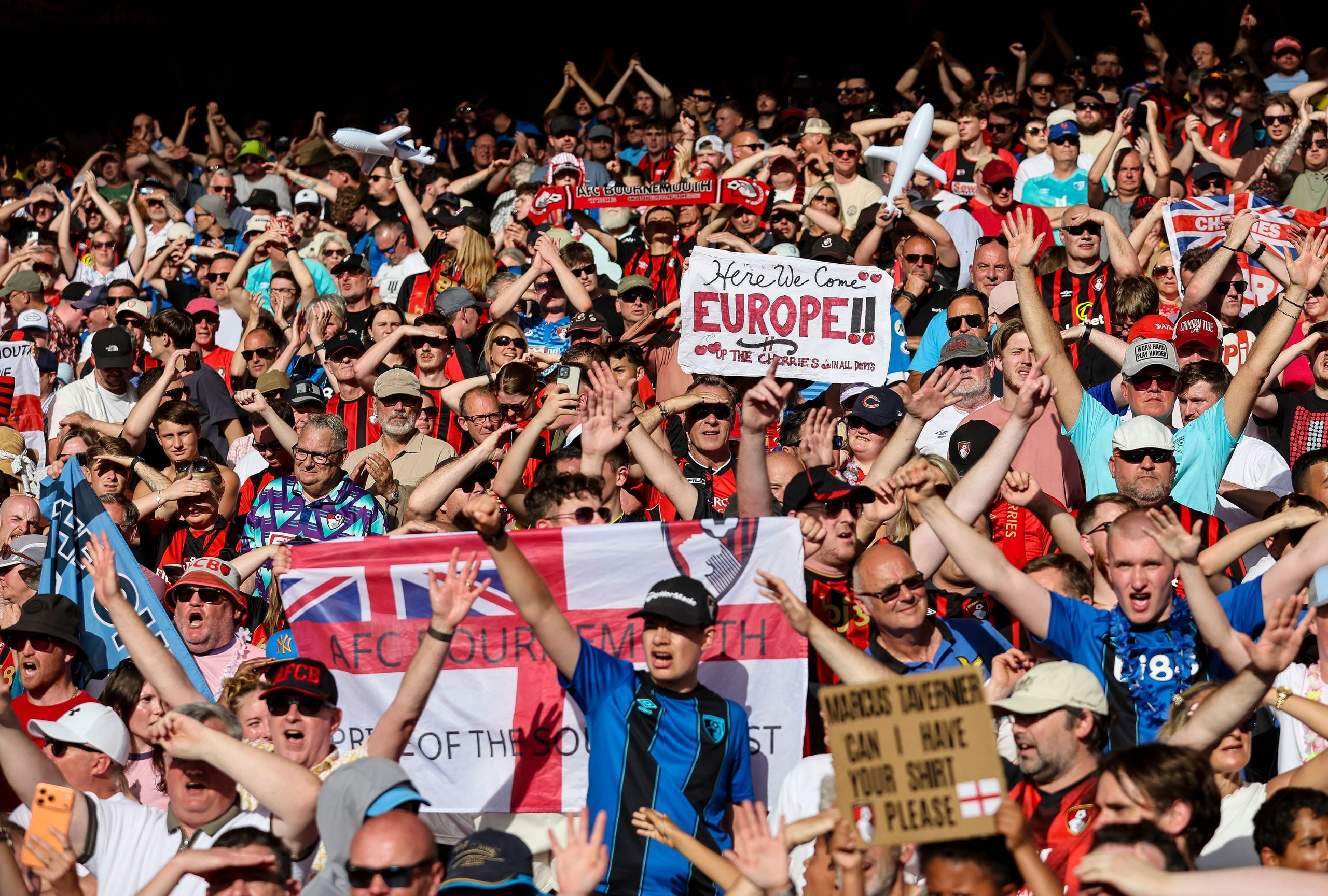 Bournemouth in Europe: 