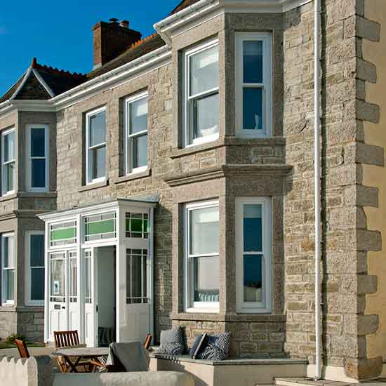 cornwall exterior semi detached white front door