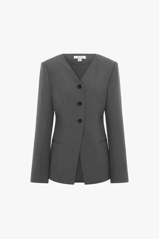 Aligne Daphne V-Neck Waisted Blazer