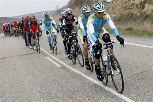 Astana and Cerv&eacute;lo TestTeam did the lion's share of the pacemaking in the peloton today