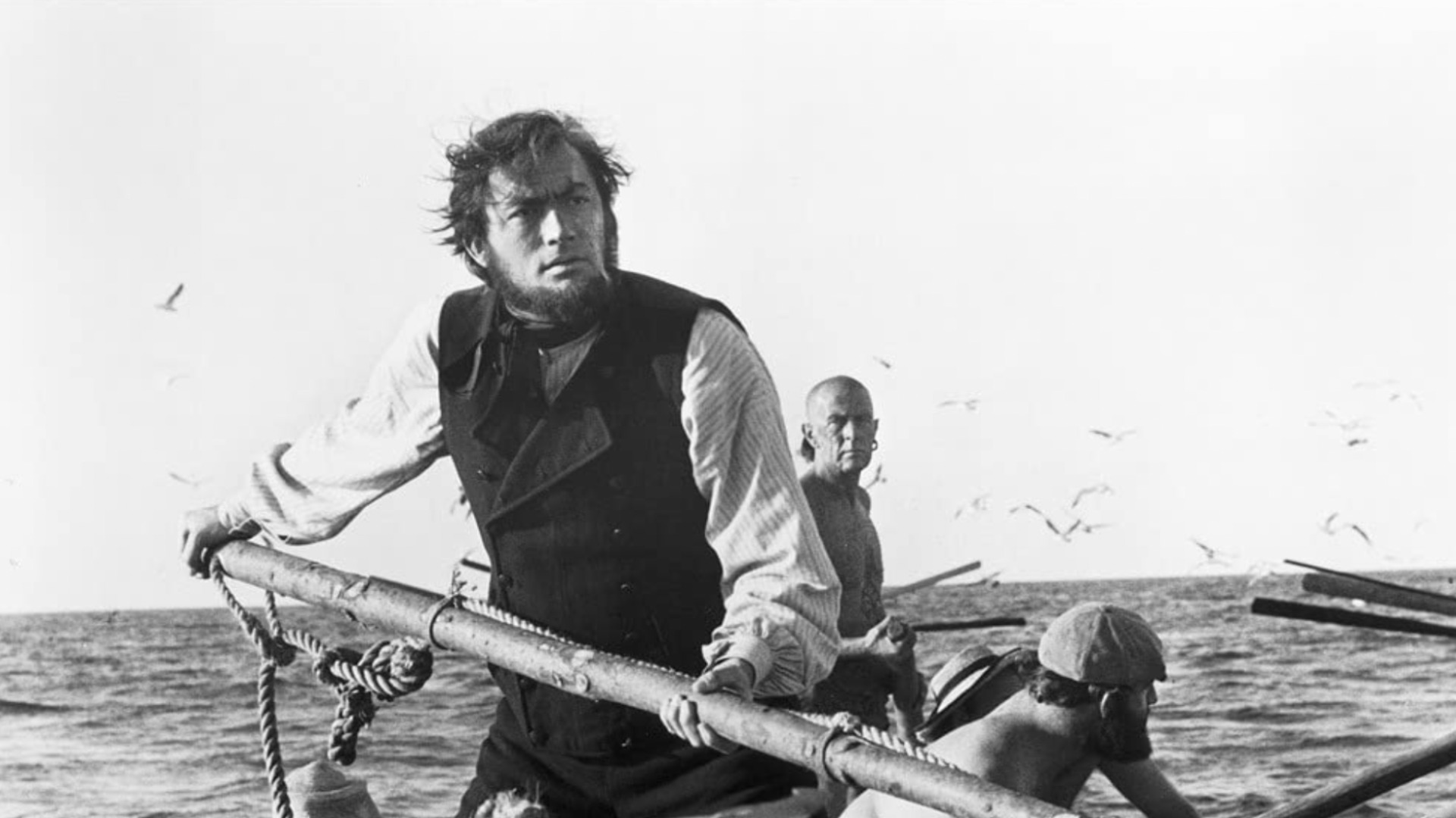 Gregory Peck in Moby Dick