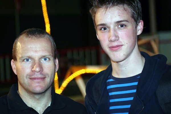 Steven De Jongh with Quick-Step fan