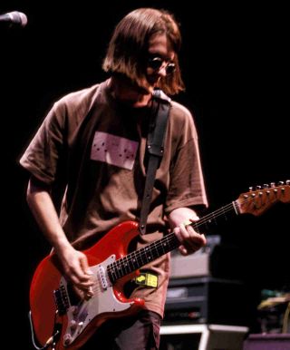 Porcupine Tree’s Steven Wilson performing onstage in London in 2000