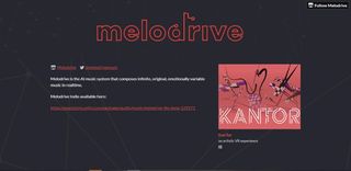 Website screenshot for Melodrive